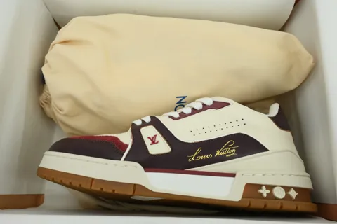 Louis Vuitton Trainer White/Burgundy – photo 8