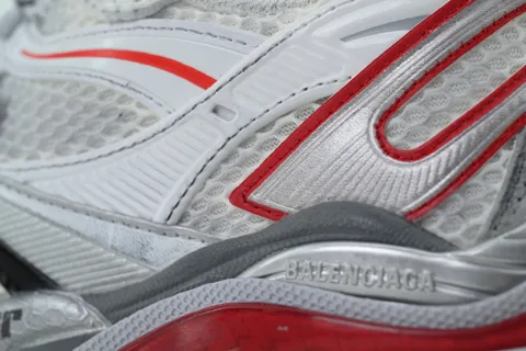 Balenciaga Runner 2.0 White Grey Red – photo 5
