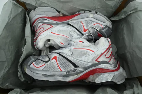 Balenciaga Runner 2.0 White Grey Red – photo 8
