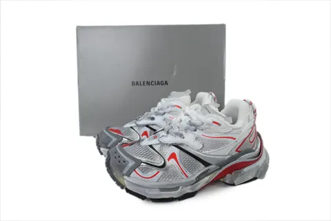 Balenciaga Runner 2.0 White Grey Red – photo 6