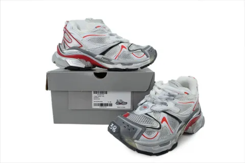 Balenciaga Runner 2.0 White Grey Red – photo 7
