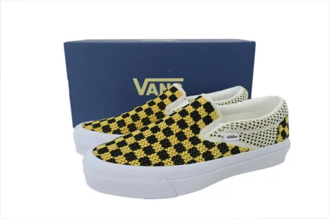 Vans Slip-On Black/Yellow – photo 6