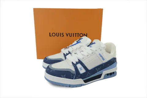 Louis Vuitton Trainer White/Blue – photo 6