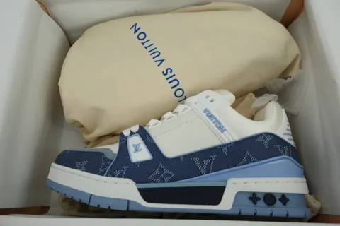 Louis Vuitton Trainer White/Blue – photo 8