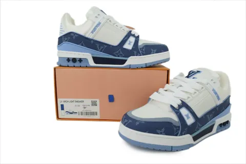Louis Vuitton Trainer White/Blue – photo 7