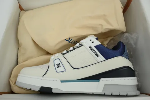 Louis Vuitton Trainer White/Blue – photo 8