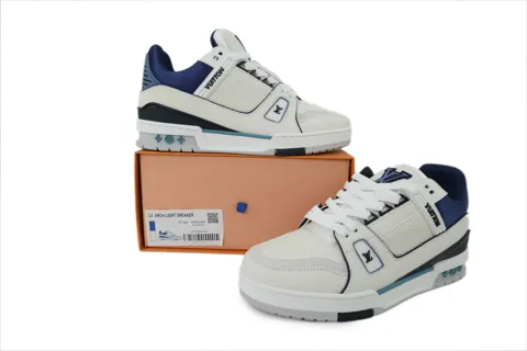 Louis Vuitton Trainer White/Blue – photo 7