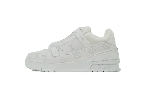 Louis Vuitton Trainer Triple White
