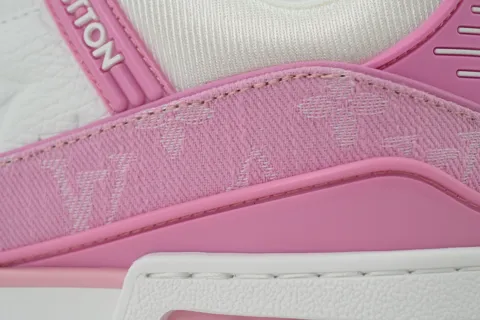 Louis Vuitton Trainer Pink Denim – photo 5