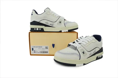 Louis Vuitton Trainer Blue/Cement – photo 7