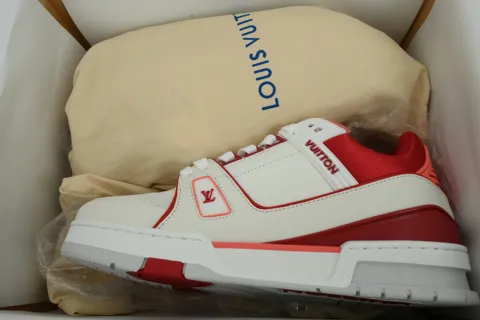 Louis Vuitton Trainer White/Red – photo 8