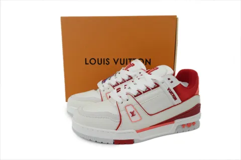 Louis Vuitton Trainer White/Red – photo 6