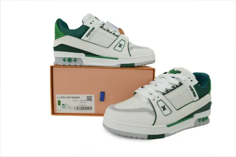 Louis Vuitton Trainer White/Blue/Green – photo 7
