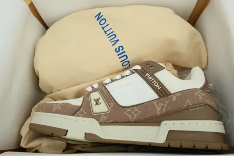 Louis Vuitton Trainer Gold Denim – photo 8
