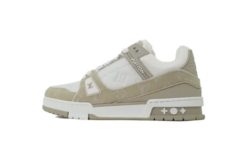 Louis Vuitton Trainer Apricot Denim