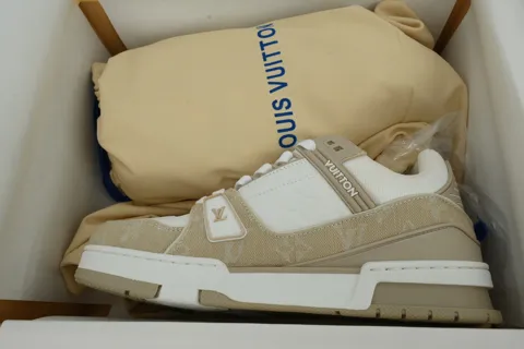Louis Vuitton Trainer Apricot Denim – photo 8