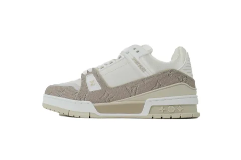 Louis Vuitton Trainer White/Apricot