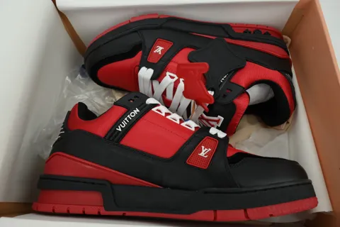 Louis Vuitton Trainer Black/Red – photo 8