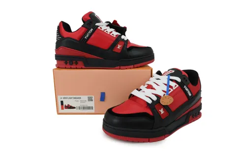 Louis Vuitton Trainer Black/Red – photo 7