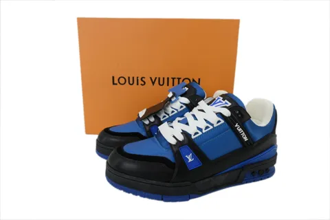 Louis Vuitton Trainer Blue/Black – photo 6