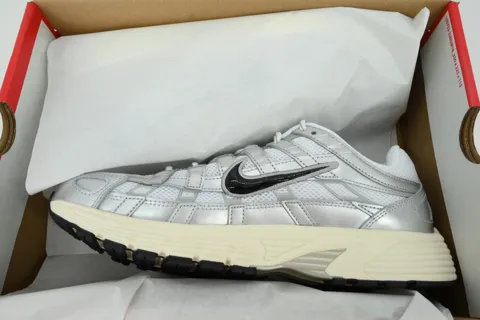 Nike P-6000 Metallic Flat Silver – photo 8