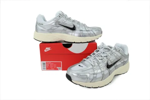 Nike P-6000 Metallic Flat Silver – photo 7