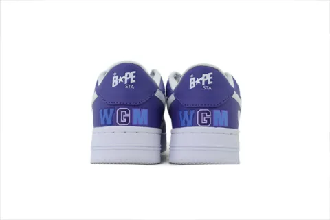 Bape Sta Purple Leather – photo 3