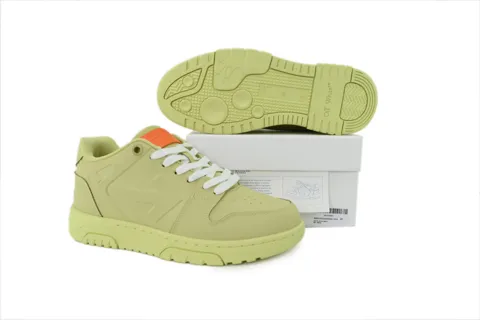 Off-White Sneakers s Yellow Outdoor Molded Sports Shoes – photo 7