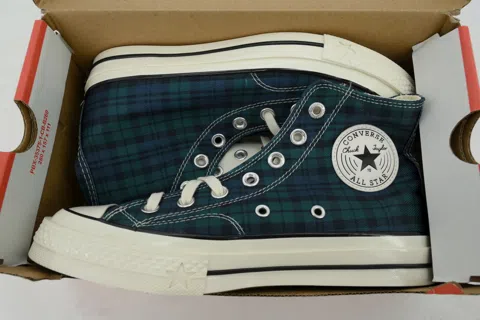 Converse Chuck 70 High Green Plaid – photo 8