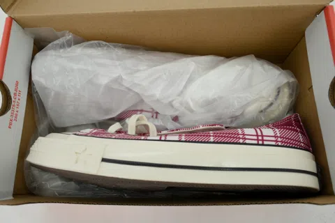 Converse Chuck 70 Low Red Plaid – photo 8
