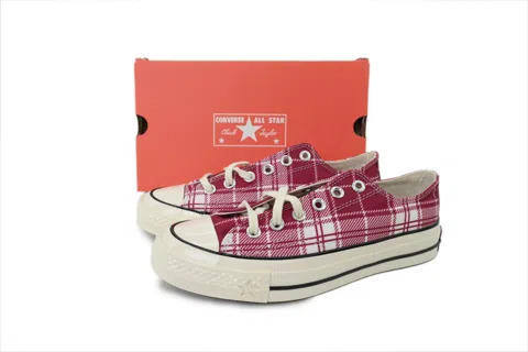 Converse Chuck 70 Low Red Plaid – photo 6
