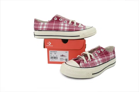 Converse Chuck 70 Low Red Plaid – photo 7